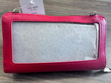 Inspired by Kate Spade Phone Wallet with crossbody strap, RED
