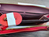 Inspired by Kate Spade Phone Wallet with crossbody strap, RED