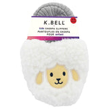 NEW K.Bell Kid's Sherpa Slippers | 2 Pack!! Includes Pink Rabbit & White Llama, Sz L Fits Kids Sz 13-4 (6-10 Year) Retails $15