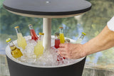 Keter 32 Qt. 2 in 1 Side Table and Bar. Weather Resistant, 20 litre beverage storage capacity to handle up to 60 cans or 40 bottles of water with ice Retails $190+