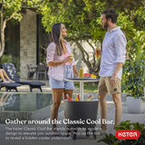 Keter 32 Qt. 2 in 1 Side Table and Bar. Weather Resistant, 20 litre beverage storage capacity to handle up to 60 cans or 40 bottles of water with ice Retails $190+