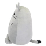 New Kid Connection 16''H plush light grey cat, Soft, smooth, and snuggly