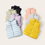 Kids LU 🍋 down vest13 7 colours  Size 110-160 Tax included