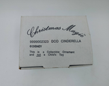 NEW IN ORIGINAL BOX Cinderella Disney Christmas Magic Ornament DCO W/ Box