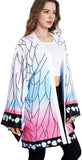 New Kochou Shinobu Cosplay Cape Kimono Cardigan, one size