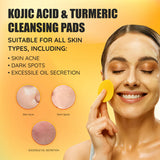 NEW Sealed Turmeric & Kojic Acid Cleansing Pads (50 Pads), BB: 10/27