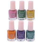 NEW Kozmic Colours Mini Nail Lacquer Collection, 6 PCs - Collection 024
