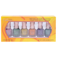 NEW Kozmic Colours Mini Nail Lacquer Collection, 6 PCs - Collection 024