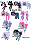 Kids Kpop PJ set No.233314 11 colours Size 110-160 2pcs one set! Tax included