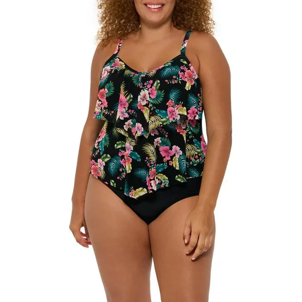 New with tags! Krista Plus One-Piece Swimsuit! Sz 24W