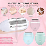New Women's Lady Shaver 2.0 - Lady Shaver 2.0 Lumiskin, Electric Razor for Women, Painless 2-in-1 Women Electric Razor, Mini Portable Shaver, Legs and Underarm, Portable Waterproof Bikini Trimmer (Pink)