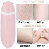 New Women's Lady Shaver 2.0 - Lady Shaver 2.0 Lumiskin, Electric Razor for Women, Painless 2-in-1 Women Electric Razor, Mini Portable Shaver, Legs and Underarm, Portable Waterproof Bikini Trimmer (Pink)