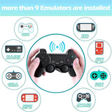 New LAEBAS Nostalgia Stick Wireless Retro Game Console with 20000+ Built-in Games, 4K HDMI Output for TV, Dual 2.4G Wireless Controllers (32 GB, Black)