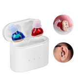 NEW Retails $279 Invisible Rechargeable Digital Hearing Aid! Great-Ears G19 rechargeable magnetic charging cic mini invisible wear in ear high quality hearing aids