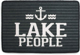 New Pavilion Gift Company We People Floor Mat "Lake People"