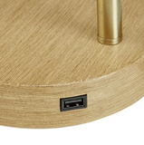 NEW Retails $40 HOMETRENDS Task Lamp, 17", integrated USB charging port