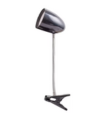 NEW MAINSTAYS Black LED Clip Lamp, 1 piece! This lamp uses LED light, there is no bulb to replace