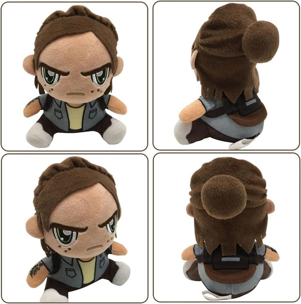 New The Last of man 2 Plush Anime character dolls Ellie Plush Toys The Lasts Of Us Plush Doll Pillow Filled Plush Doll Plush Character Toy Children'S Birthday Gift 18CM