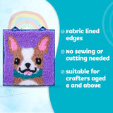 New in box! LatchKits – Puppy Latch Hook Kit – Easy-to-Learn Craft Project – No Sewing Or Cutting – for Ages 6+, Canvas, Multi Retails $42+