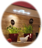 New Retails $20+ Enviromate LED Light Stick, White! Perfect light for reading, closet lighting and camping! Take it with you or keep it in the base!