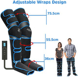 New in box! Retail $170+ Electric Air Compression Leg Massager Heated Muscle Relax Pain Relief