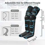 New in box! Retail $170+ Electric Air Compression Leg Massager Heated Muscle Relax Pain Relief