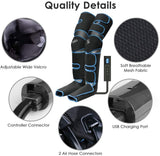 New in box! Retail $170+ Electric Air Compression Leg Massager Heated Muscle Relax Pain Relief