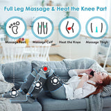 New in box! Retail $170+ Electric Air Compression Leg Massager Heated Muscle Relax Pain Relief