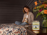 New Retails $51+ Pet's Favourite - Tested & Proven - Odour Eliminating Candle, Pet-Friendly Scented Candle, Lemon Zest – 70-Hour Burn Time, Cotton Wick (Lemon Zest, Pack of 1)