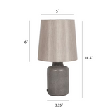 NEW HOMETRENDS Accent Lamp, Height: 11.5 in.