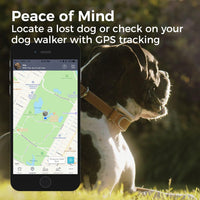 New Link AKC Smart Dog Collar - GPS Location Tracker, Activity Monitor, and More, Large Retails $150 US+