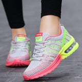 New Unisex LIN&LV Women's Air Cushion Training Running Shoes Breathable Athletic Walking Jogging Sneakers Women's sz 9.5, Men's sz 8