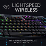 New in box! Logitech G915 TKL Tenkeyless Lightspeed Wireless RGB Mechanical Gaming Keyboard Retails $260+