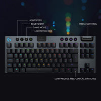 New in box! Logitech G915 TKL Tenkeyless Lightspeed Wireless RGB Mechanical Gaming Keyboard Retails $260+