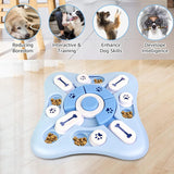 New Intelligence Dog/Cat Games, Interactive Puzzle for Dogs, Dog Puzzle Feeder, Dog Puzzle Toys Puppy, Slow Down Eating Dog Toy