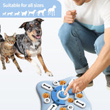 New Intelligence Dog/Cat Games, Interactive Puzzle for Dogs, Dog Puzzle Feeder, Dog Puzzle Toys Puppy, Slow Down Eating Dog Toy