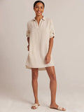 NEW A-Line Long Sleeve Dress - Cliffside, ours is a bit darker taupe! Sz M! Great as a summer dress or cover up!