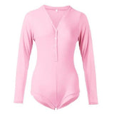 NEW Cozy Long Sleeve Bodysuit, Pink, Sz XL, Retails $62