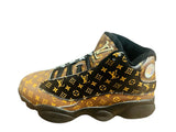 NEW Sz 9 Louis Vuitton Dupes Brown Air Jordan 13 Sneaker Shoes – LIMITED EDITION, Unisex, Men's Sz 9, Retails $97