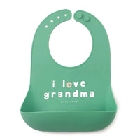 New in package! Bella Tunno Wonder Bib - Love Grandma Retails $20+