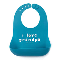 New in package! Bella Tunno Wonder Bib - Love Grandpa Retails $20+