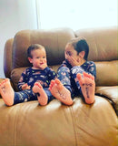 NEW Retails $43+, Sz 12-18 Mth Wiley Threads Ultra soft Lightweight Bamboo Viscose Full Zip Romper with fold-over hands & feet with non-slip grips, LOVEYOUFURREVER, Perfect for Summer Nights