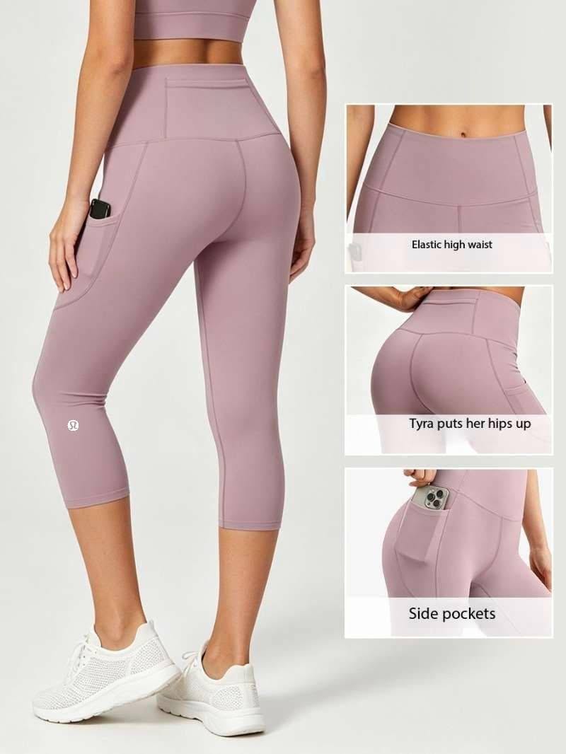 LULU capris No.346310 5 colors Size S-XXL Tax included