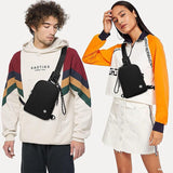 New Dupe LU LU Inspired sling bag Black, Unisex! Water Repellent Fabric