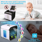 NEW Retails $80, luckypet Portable Air Cooler Conditioner Cool Cooling Fan for Home