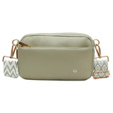 New DUPE Lulu Inspired pu shoulder bag, SAGE GREEN