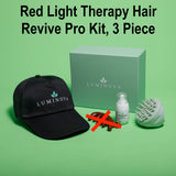 NEW Luminova Hair Revive Pro Kit, Unisex! Red light therapy, reverses hair loss in as little as 10 minutes per day! Includes hair revive spray & scalp massager! Retails $225+