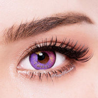 New Reusable Princess Pinky Lunar Earth Violet [yearly] coloured contact lenses non prescription