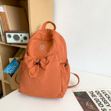 New DUPE LU LU Inspired Backpack with logo! Great quality! Tons of room to hold all of your essentials! Orange Brick colour