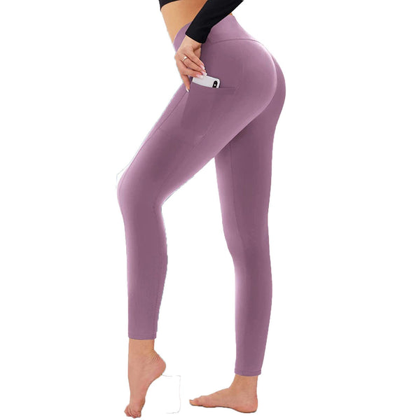 New with tags! Retails $70+ Lu inspired DUPE Buttery Soft Leggings for Women - High Waisted Tummy Control No See Through Workout Yoga Gym Pants MAUVE SZ XL